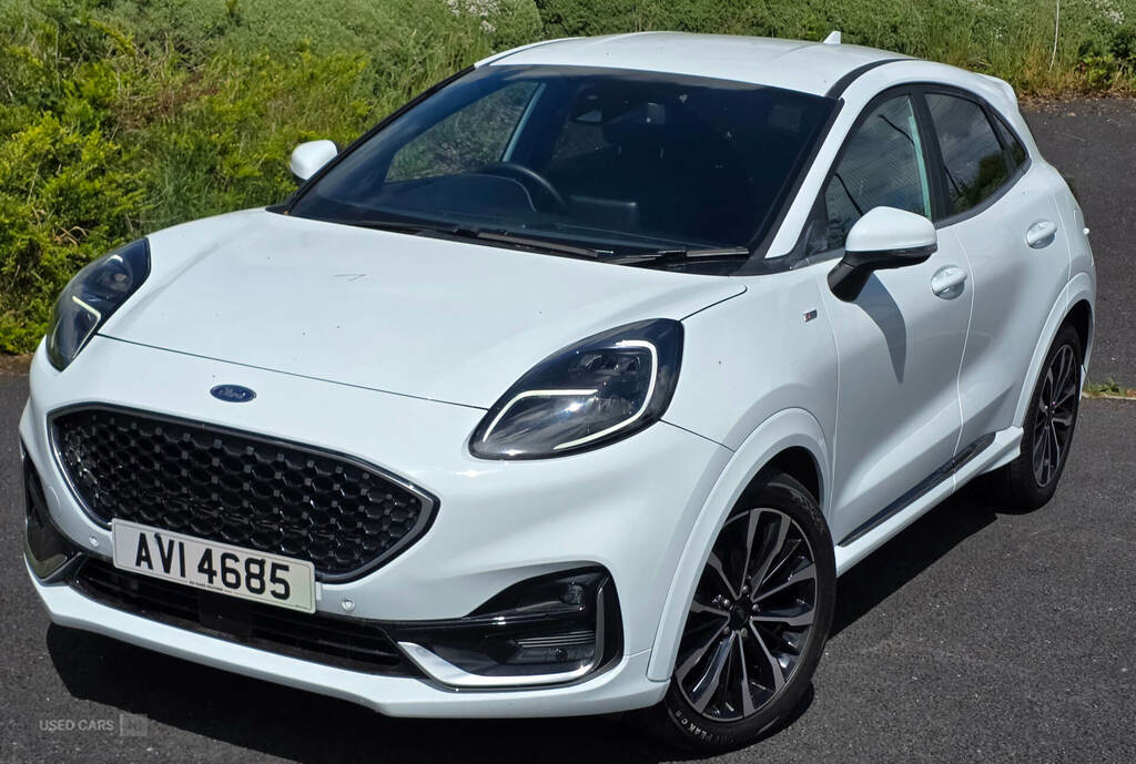 Ford Puma 1.0 Ecoboost Hybrid Mhev 155 St-line Vignale White