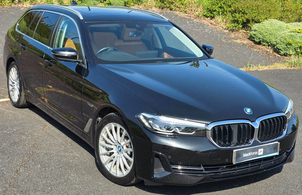 BMW 5 Series 530E Se YK23VOZ Black #3
