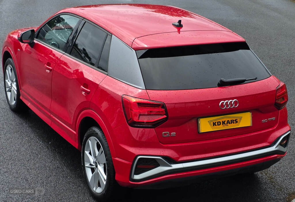 Audi Q2 30 Tfsi S Line GD73KCU Red #6