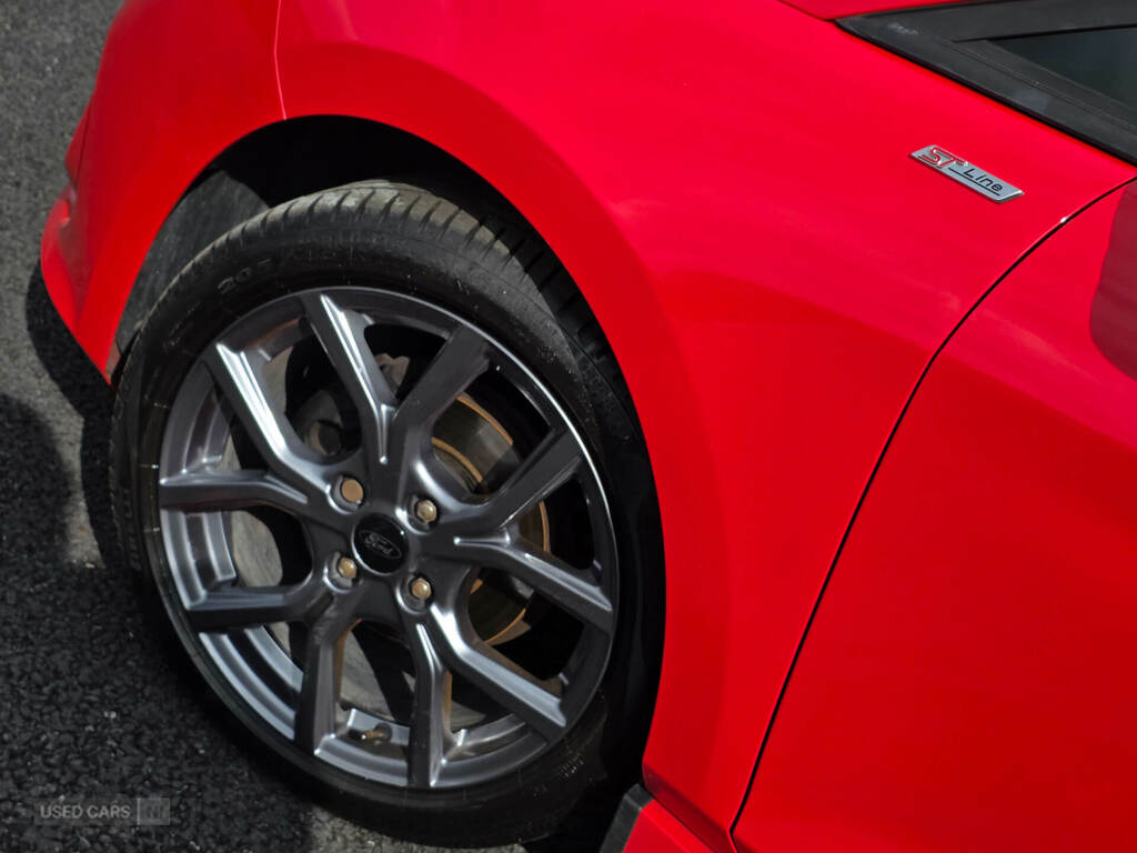 Ford Fiesta 1.0 Ecoboost St-line YGZ8276 Red #5