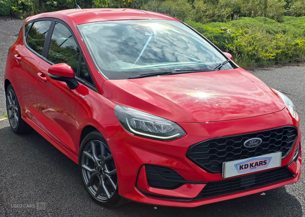 Ford Fiesta 1.0 Ecoboost St-line YGZ8276 Red #3