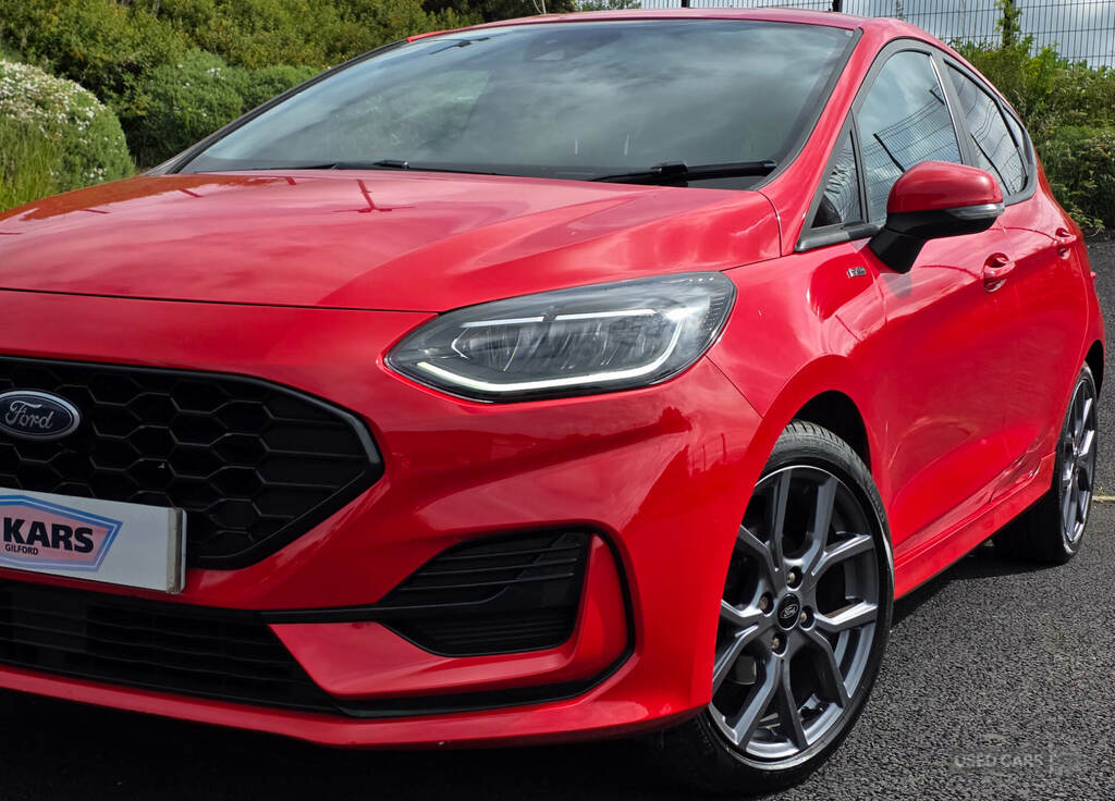 Ford Fiesta 1.0 Ecoboost St-line YGZ8276 Red #2