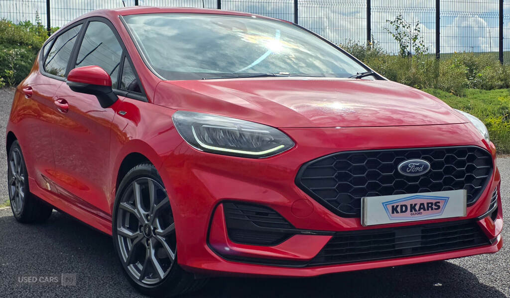Ford Fiesta 1.0 Ecoboost St-line YGZ8276 Red #4