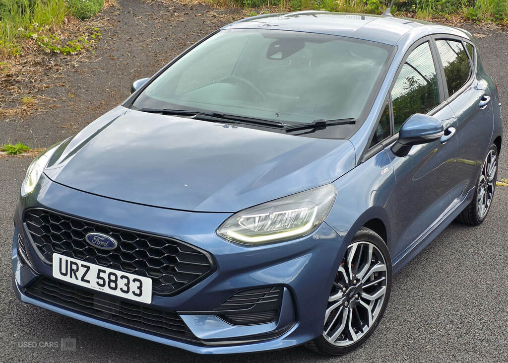 Ford Fiesta 1.0 Ecoboost St-line X Blue