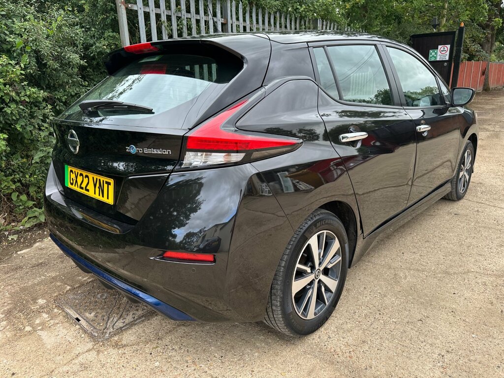 Nissan Leaf Leaf 160Kw E Tekna 59Kwh Hatchback Black #11