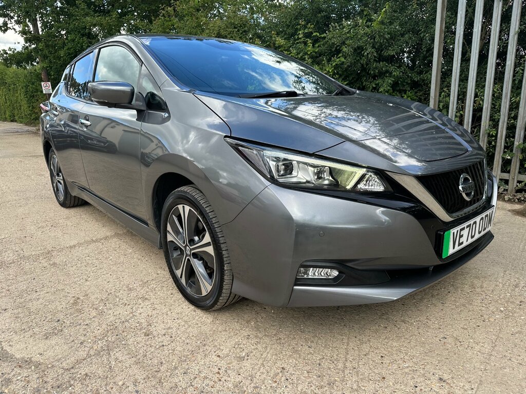 Nissan Leaf 62Kwh E Tekna Hatchback 217 Ps Grey #6