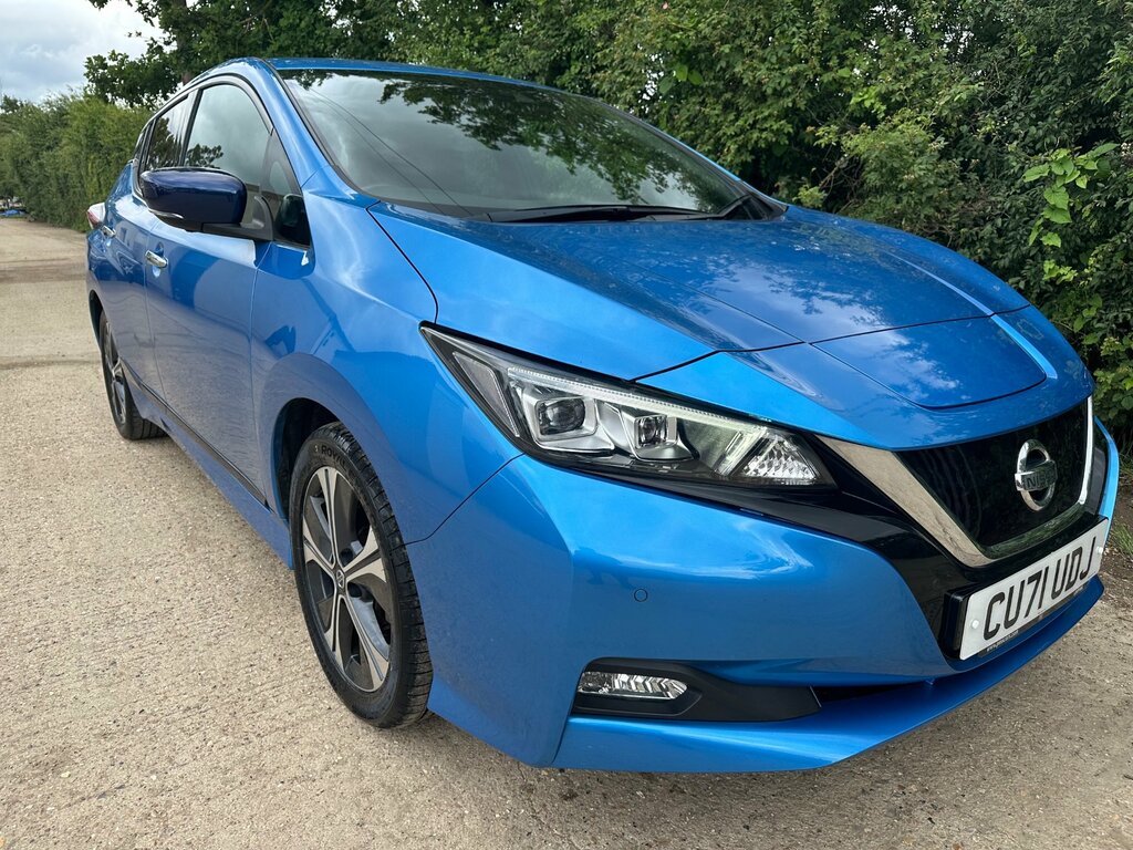 Nissan Leaf 40Kwh Tekna Hatchback 150 Ps Blue #6