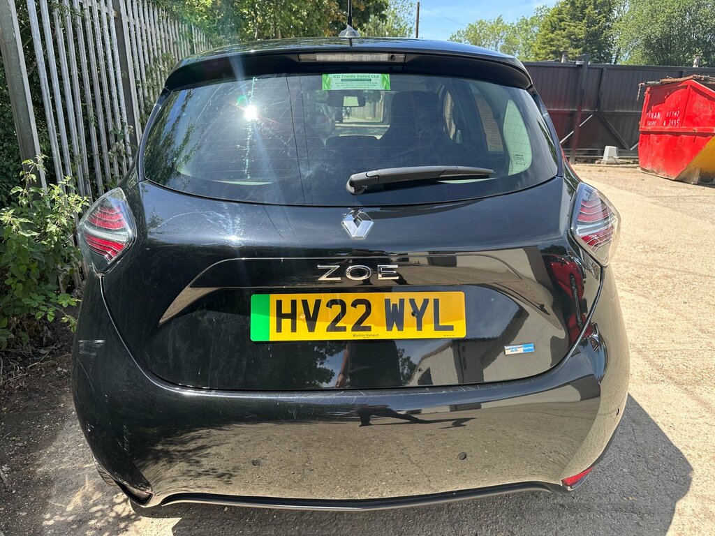Renault Zoe R135 Ev50 52Kwh Gt Line Hatchback A Black #4