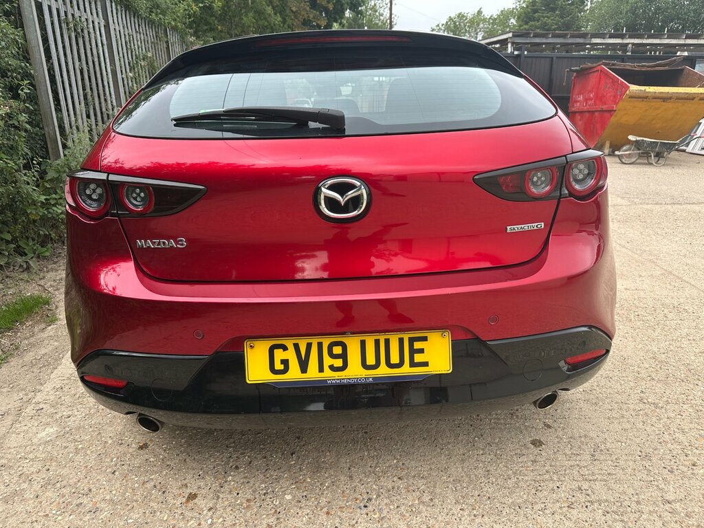 Mazda 3 2.0 Skyactiv-g Mhev Se-l Lux Hatchback Red #4
