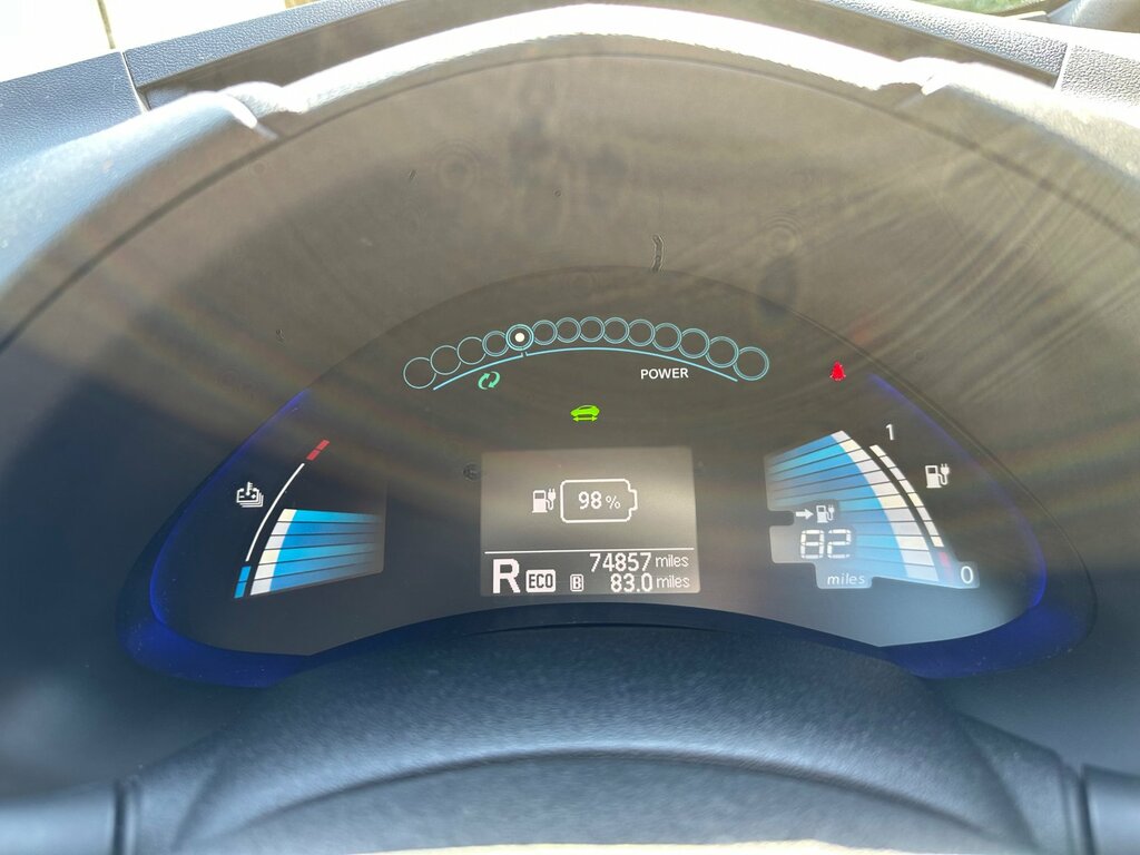 Nissan Leaf 80Kw Acenta 24Kwh Red #42