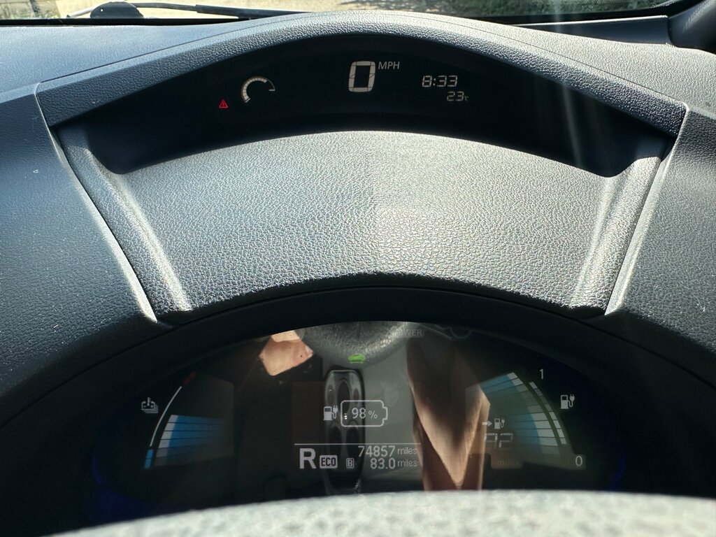 Nissan Leaf 80Kw Acenta 24Kwh Red #43