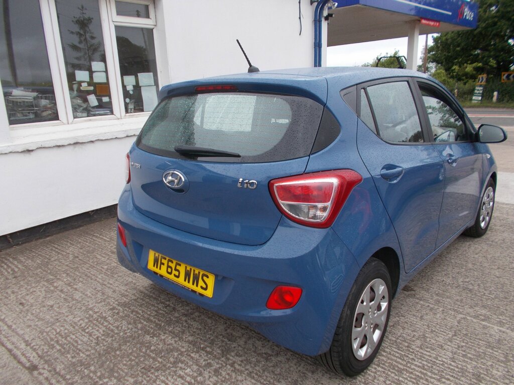 Hyundai I10 1.0 Se Hatchback Euro 5 66 Ps Blue #4