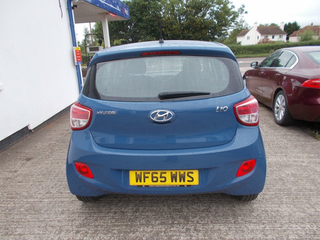 Hyundai I10 1.0 Se Hatchback Euro 5 66 Ps Blue #5
