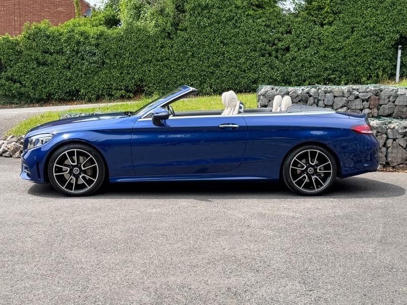 Mercedes-Benz C Class 2.0 C300 Amg Line Blue #6