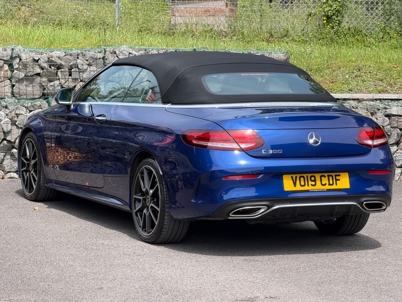 Mercedes-Benz C Class 2.0 C300 Amg Line Blue #4
