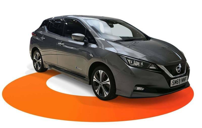 Nissan Leaf 62Kwh E Tekna - 2019 69 SM69NMF Grey #4