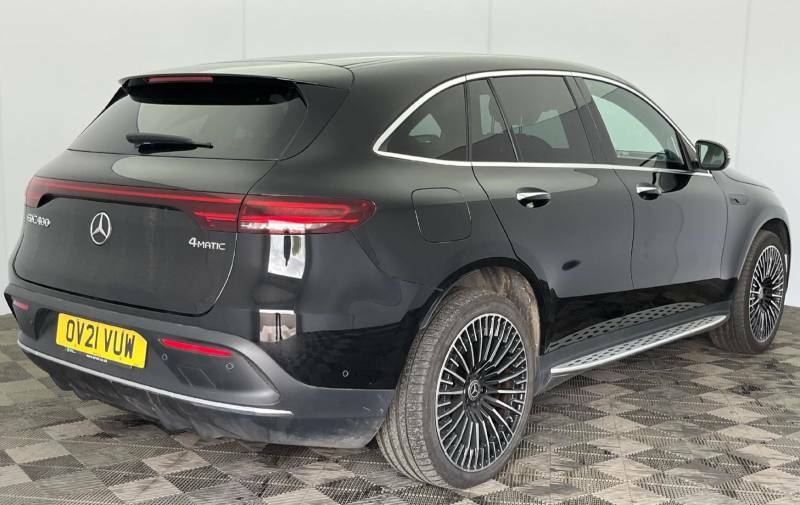 Mercedes-Benz EQC Eqc 400 80Kwh Amg Line Premium 4Matic - OV21VUW Black #2