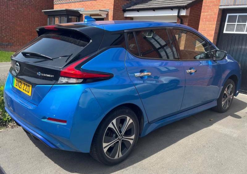 Nissan Leaf 62Kwh E N-connecta Blue #2