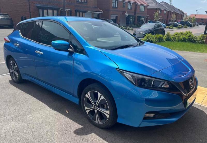 Nissan Leaf 62Kwh E N-connecta Blue