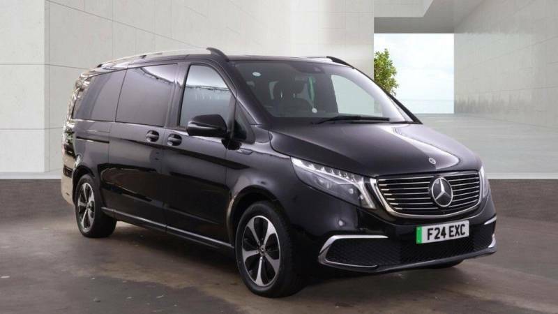 Mercedes-Benz EQV Mpv Silver #1