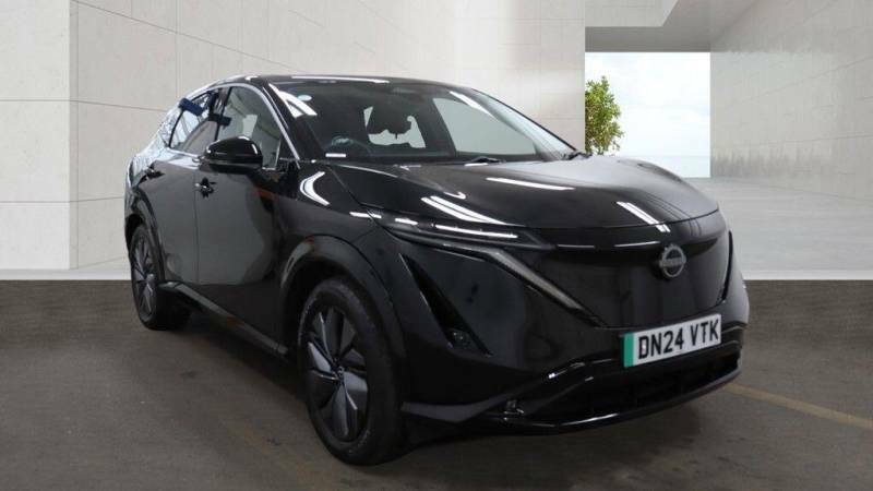 Nissan Ariya 87Kwh Advance 22Kw Charger Black