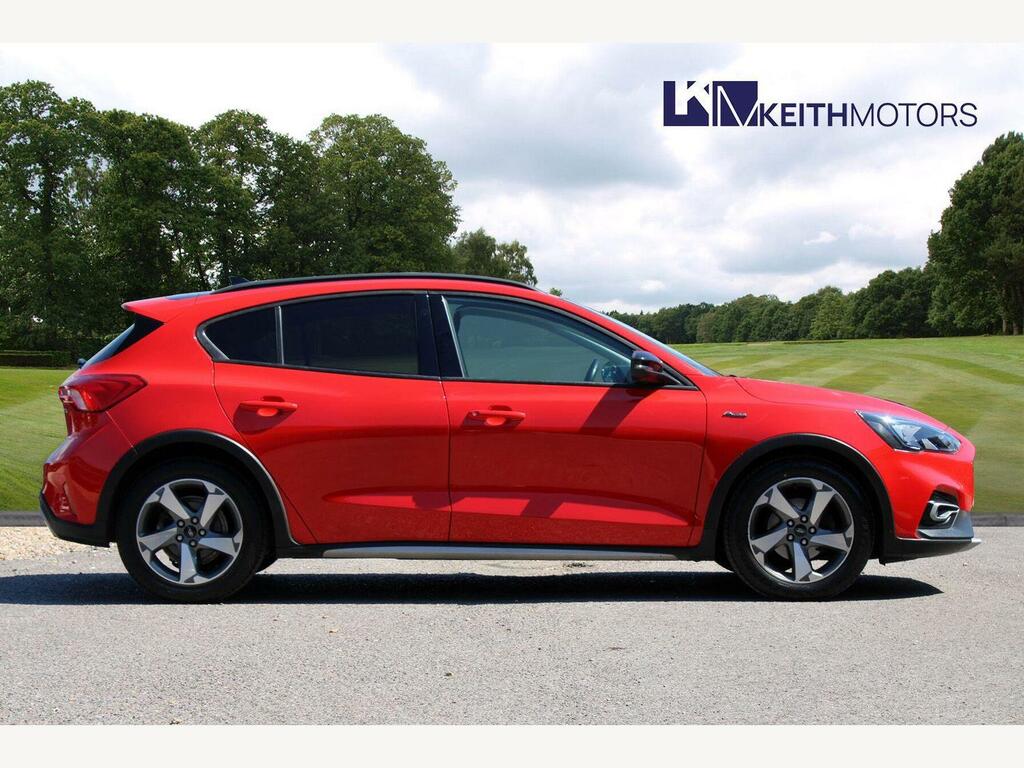 Ford Focus 1.0T Ecoboost Mhev Active Edition Red #4