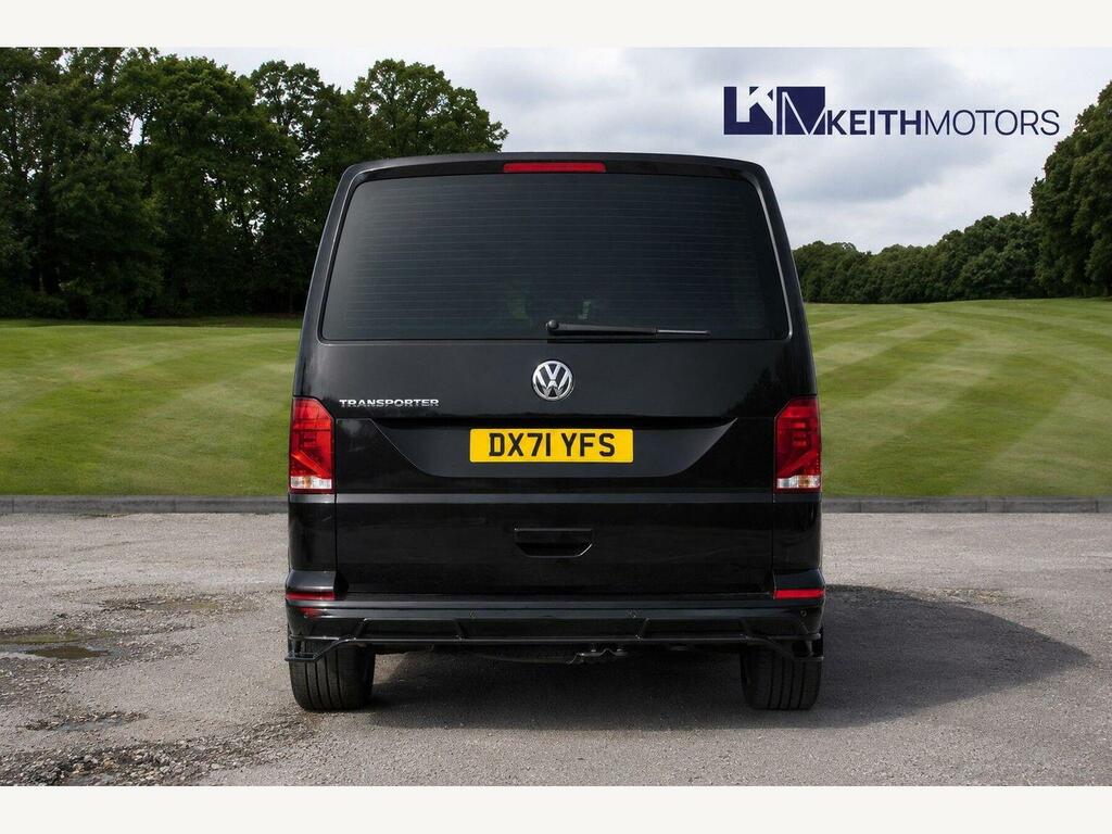 Volkswagen Transporter 2.0 Tdi T32 Highline Kombi Double Cab M Black #4