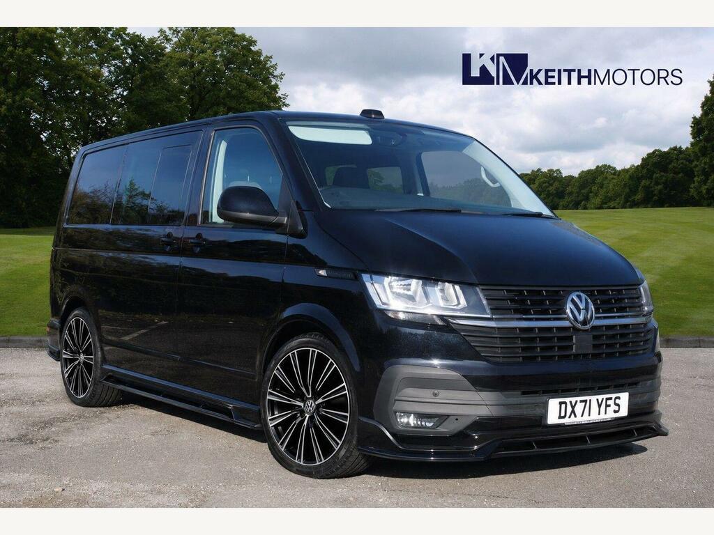 Volkswagen Transporter 2.0 Tdi T32 Highline Kombi Double Cab M Black