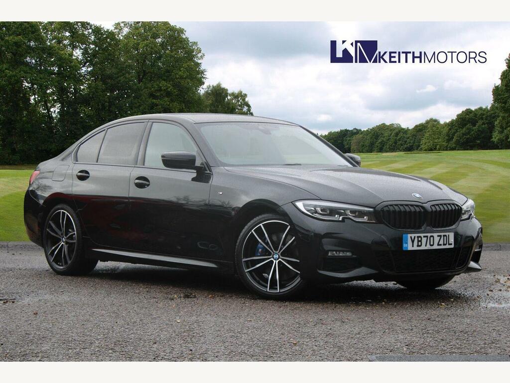 BMW 3 Series 2.0 320D Mht M Sport Saloon Hybrid Black