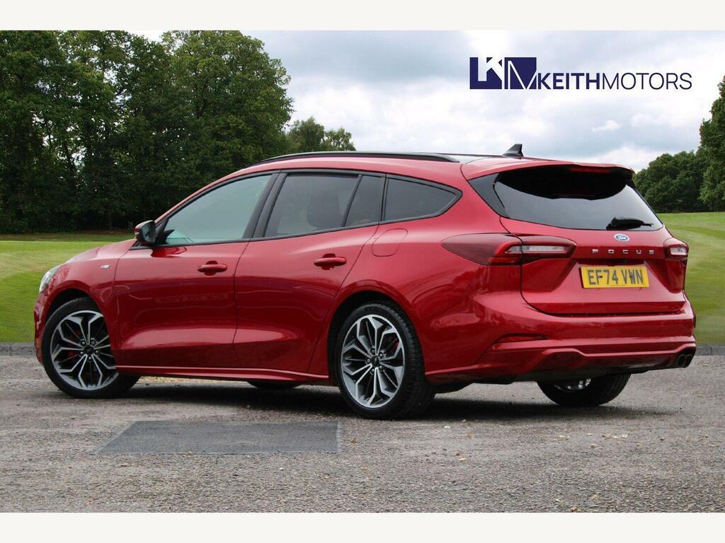 Ford Focus 1.0T Ecoboost Mhev St-line X Estate Hyb Red #2