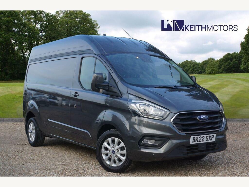 Ford Transit Custom 2.0 300 Ecoblue Limited Panel Van Manua Grey