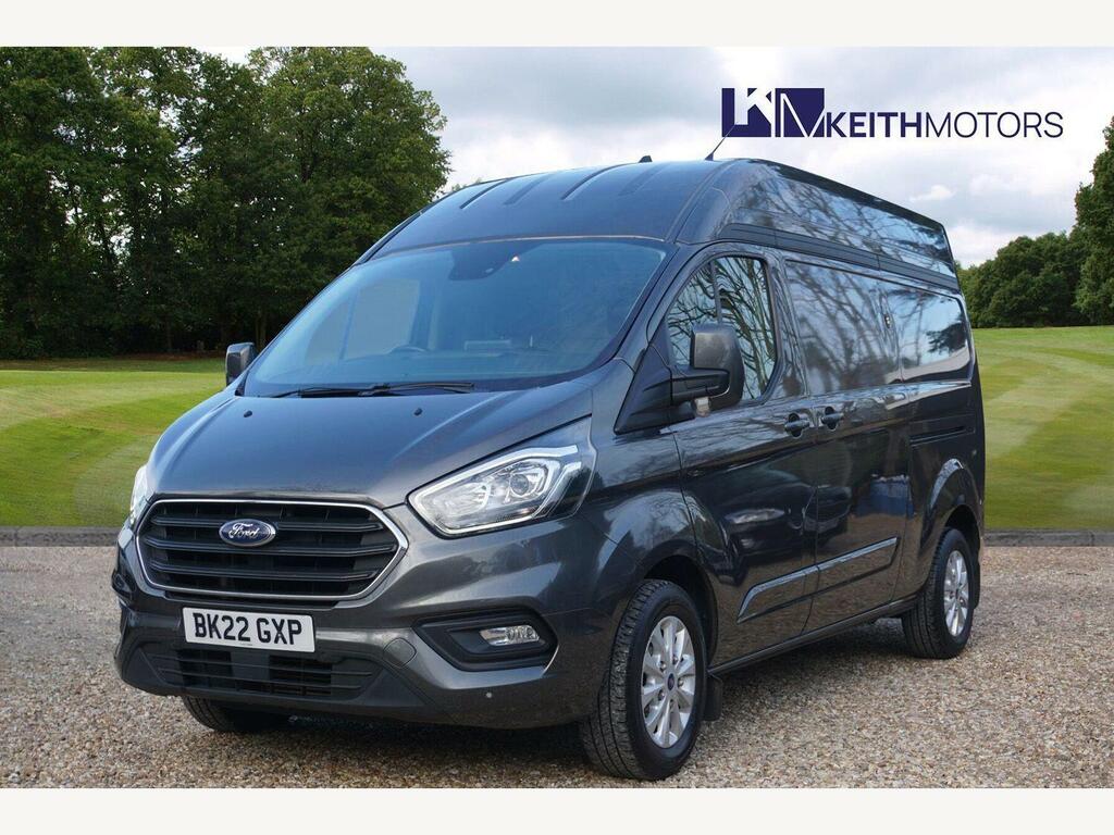 Ford Transit Custom 2.0 300 Ecoblue Limited Panel Van Manua Grey #3