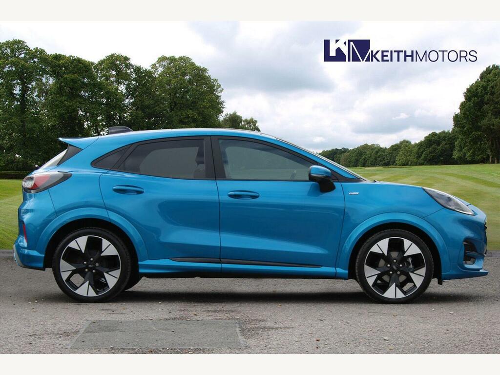 Ford Puma 1.0T Ecoboost Mhev St-line X Suv Hybrid Blue #4