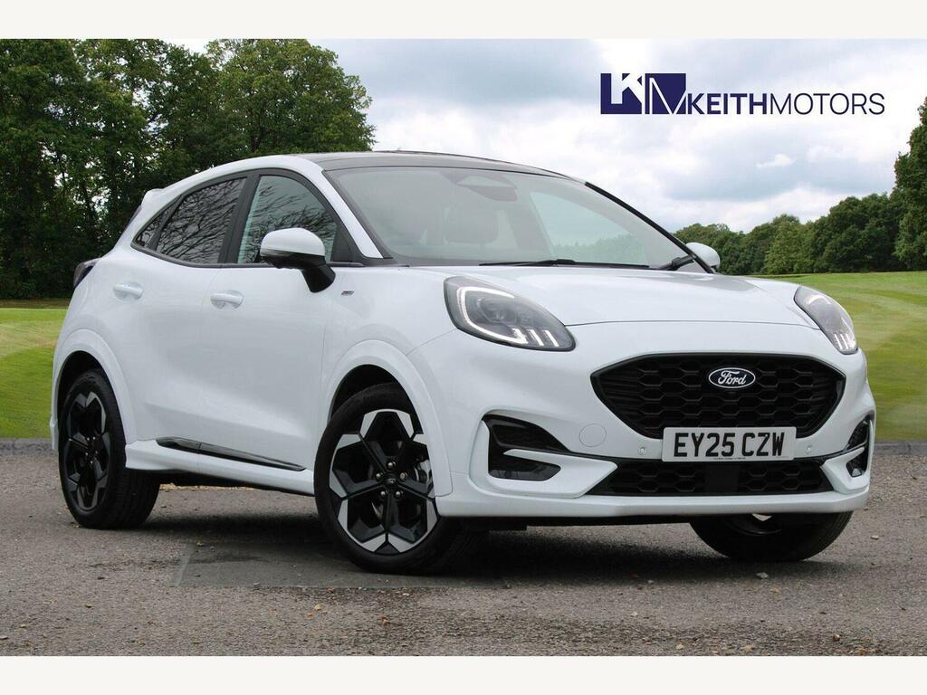 Ford Puma 1.0T Ecoboost Mhev St-line X Suv Hybrid White