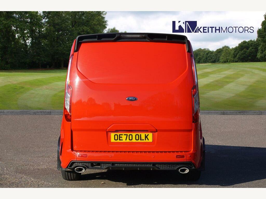 Ford Transit Custom 2.0 320 Ecoblue Ms-rt Crew Van Double Cab Dies OE70OLK Red #6