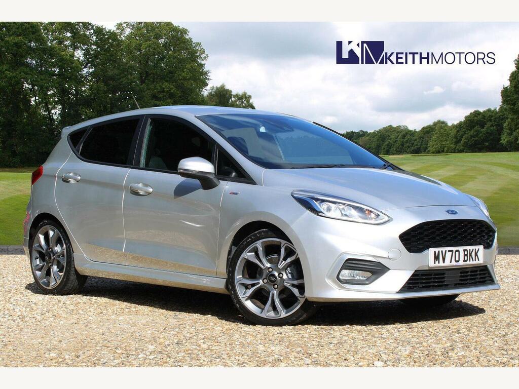 Ford Fiesta 1.0T Ecoboost Mhev St-line X Edition Hatchback Silver