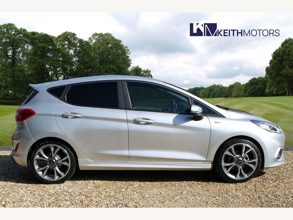 Ford Fiesta 1.0T Ecoboost Mhev St-line X Edition Hatchback Silver #3