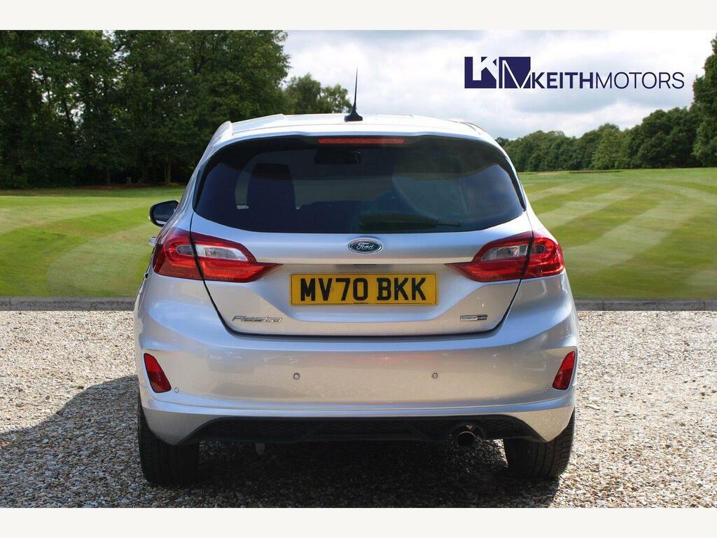 Ford Fiesta 1.0T Ecoboost Mhev St-line X Edition Hatchback Silver #4