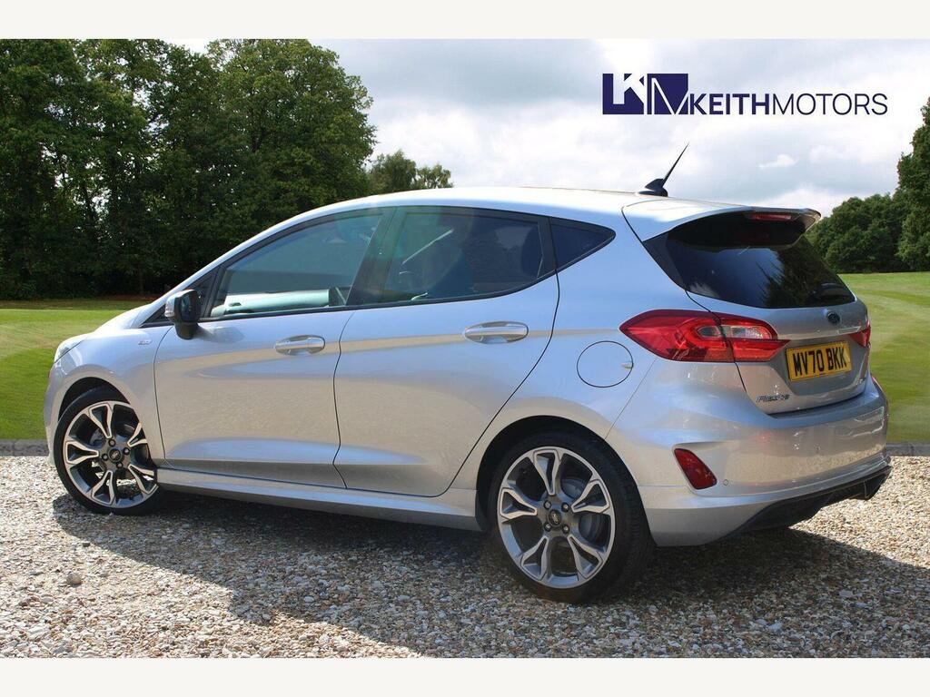 Ford Fiesta 1.0T Ecoboost Mhev St-line X Edition Hatchback Silver #2
