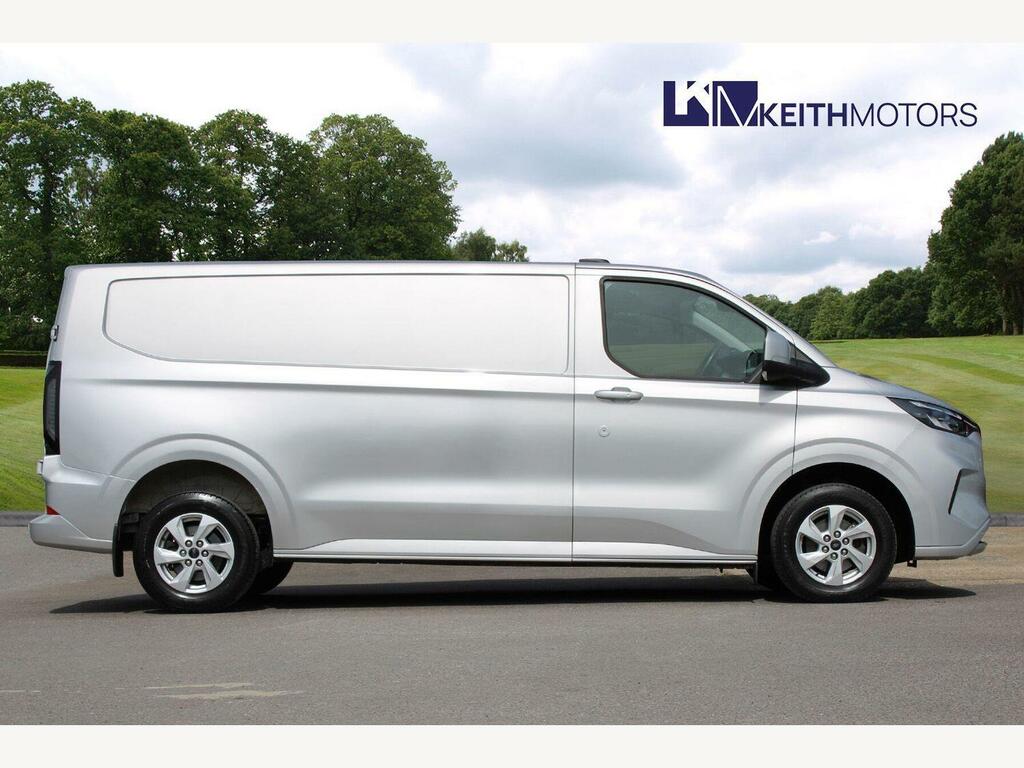 Ford Transit Custom 2.0 300 Ecoblue Limited Panel Van Manua Silver #4