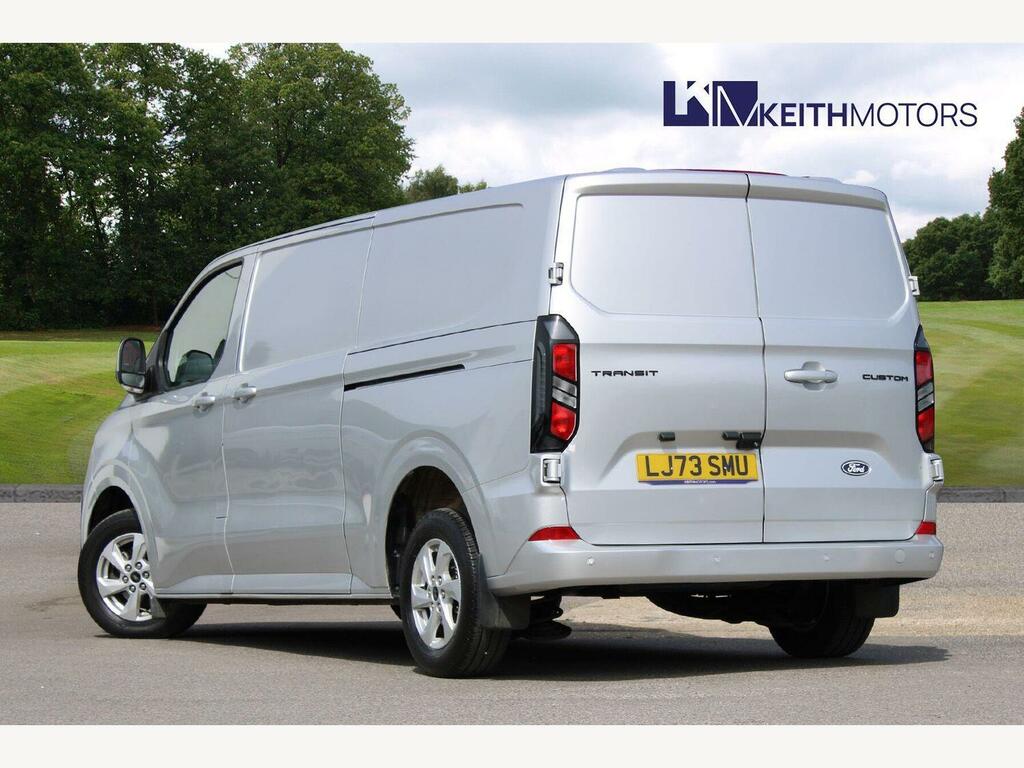 Ford Transit Custom 2.0 300 Ecoblue Limited Panel Van Manua Silver #2