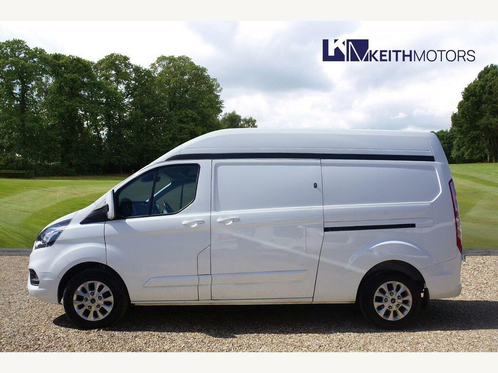 Ford Transit Custom 2.0 300 Ecoblue Limited Panel Van Manua White #6