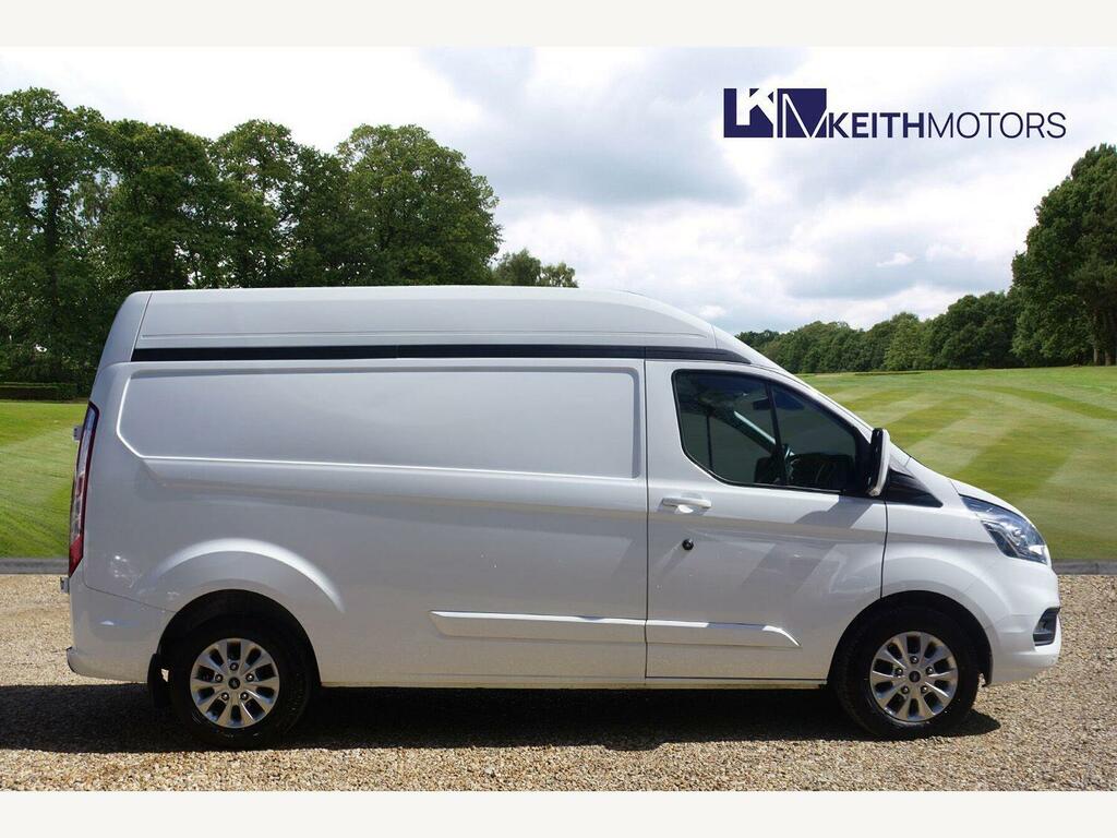 Ford Transit Custom 2.0 300 Ecoblue Limited Panel Van Manua White #5