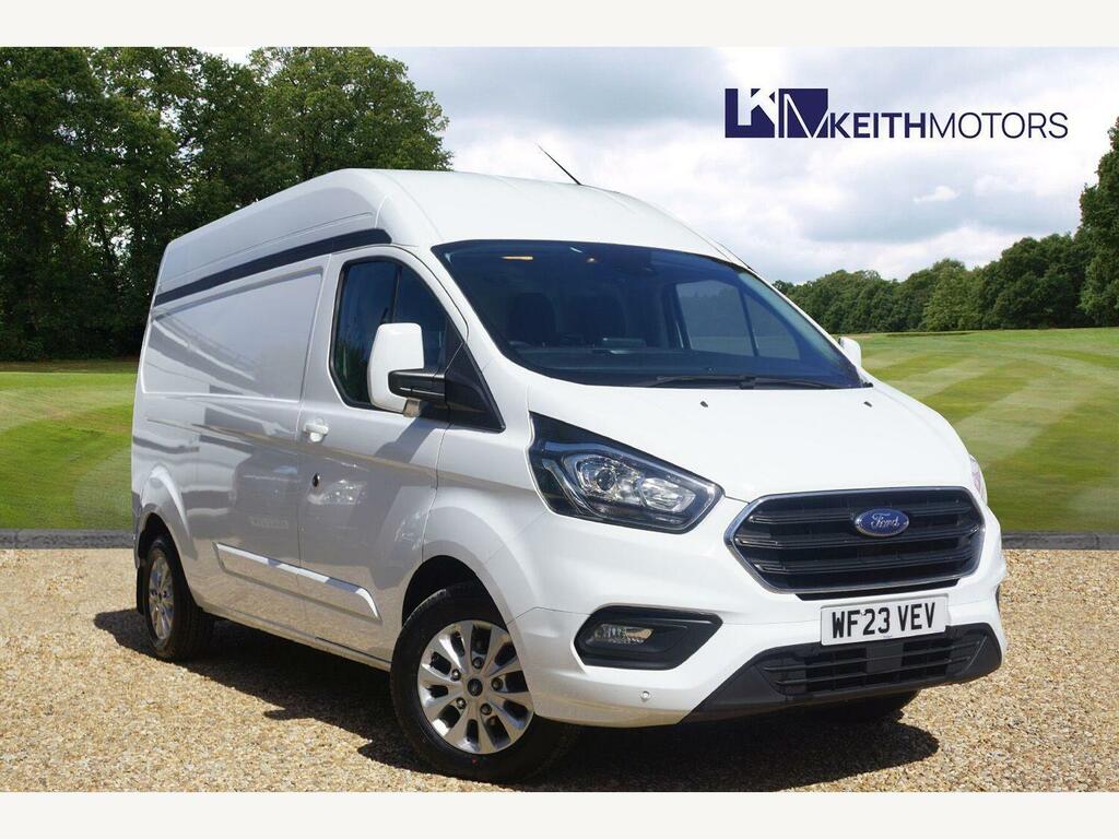 Ford Transit Custom 2.0 300 Ecoblue Limited Panel Van Manua White