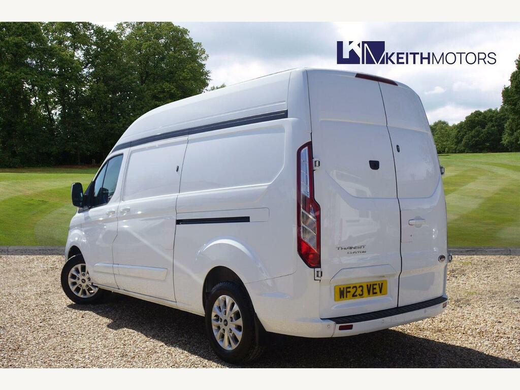 Ford Transit Custom 2.0 300 Ecoblue Limited Panel Van Manua White #4