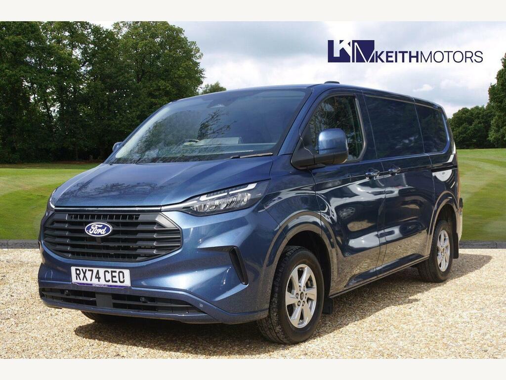 Ford Transit Custom 2.0 300 Ecoblue Limited Panel Van Manua Blue #2