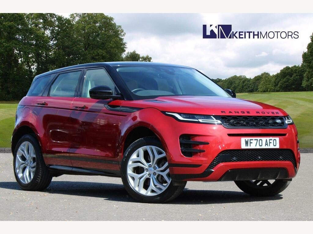 Land Rover Range Rover Evoque 2.0 P200 Mhev R-dynamic Se Suv 4Wd Red
