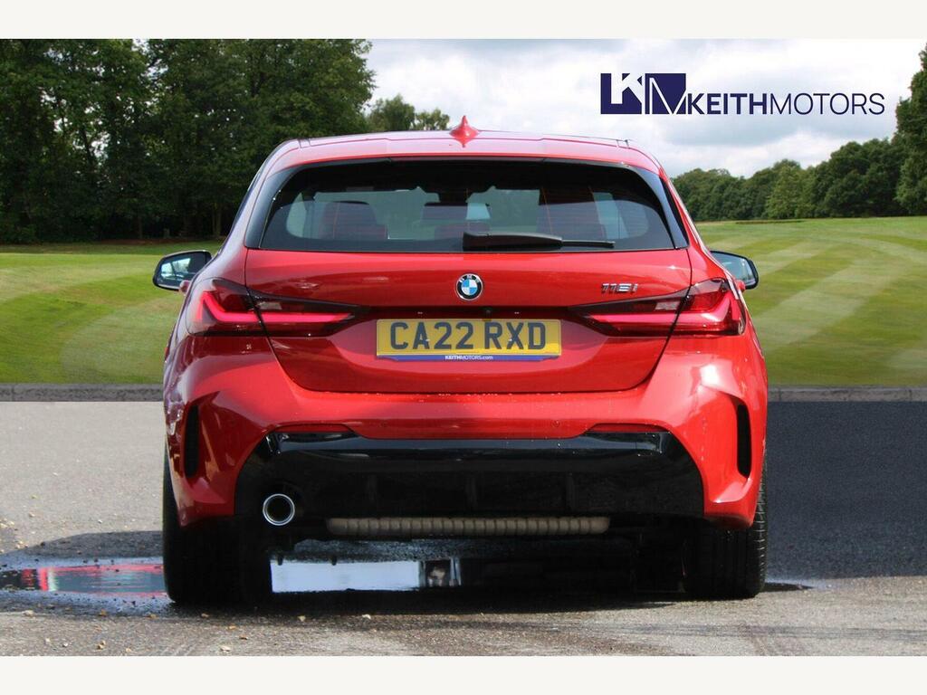 BMW 1 Series 1.5 118I M Sport Lcp Hatchback Dct Red #3