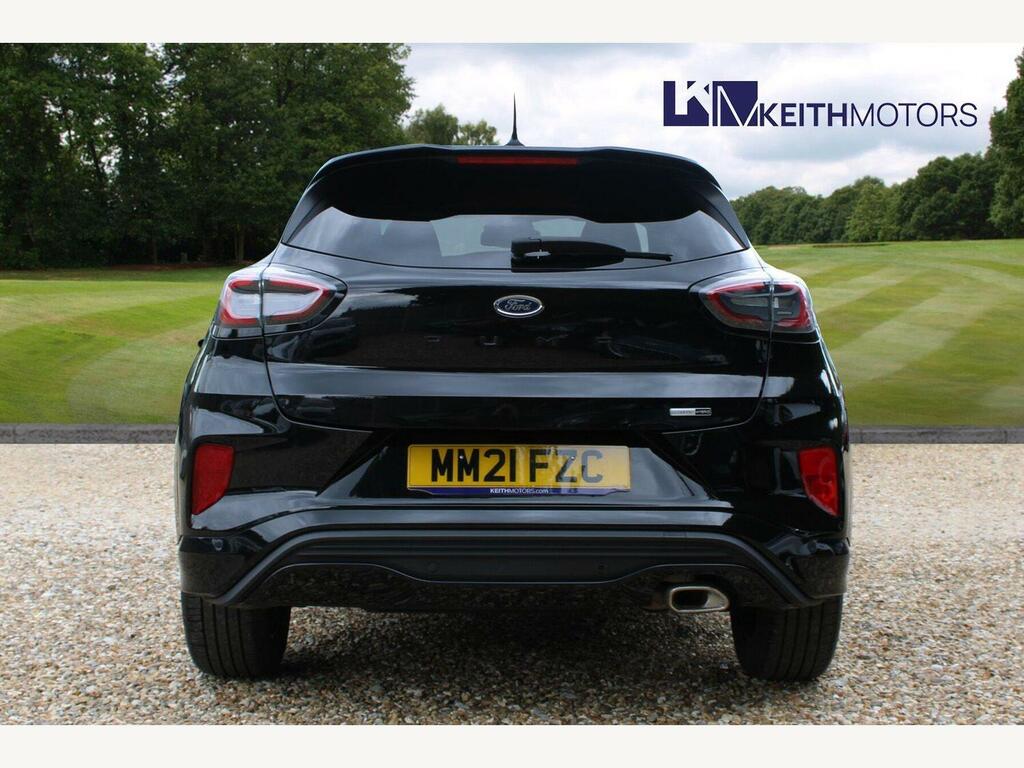 Ford Puma 1.0T Ecoboost Mhev St-line Suv Black #4