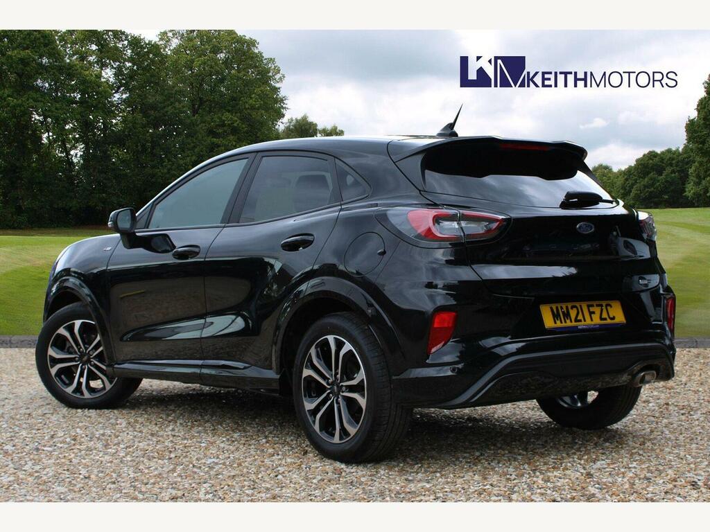 Ford Puma 1.0T Ecoboost Mhev St-line Suv Black #2